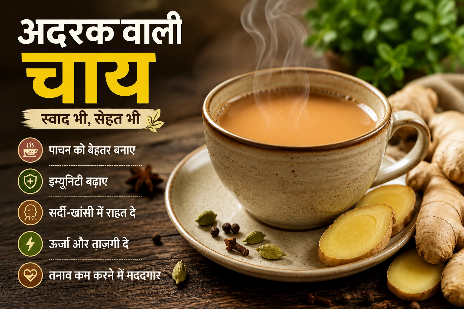 Adrak Wali chai